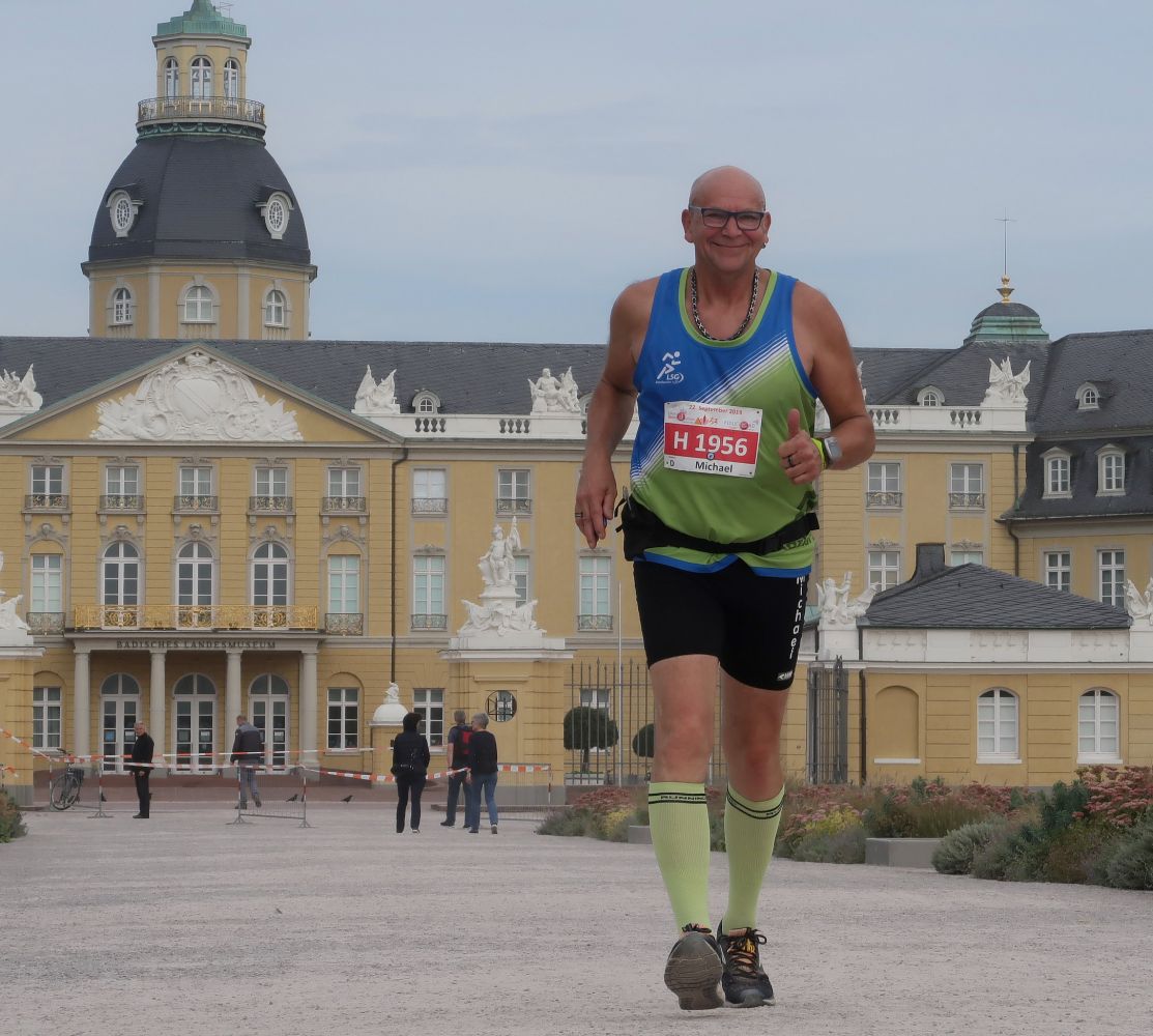 GemeinsamRun Strecke 2 – „Run durch den Hardtwald mit Schloss“